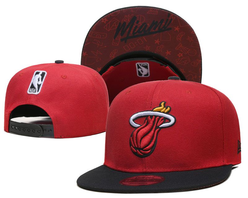 2022 NBA Miami Heat Hat YS1020->nba hats->Sports Caps